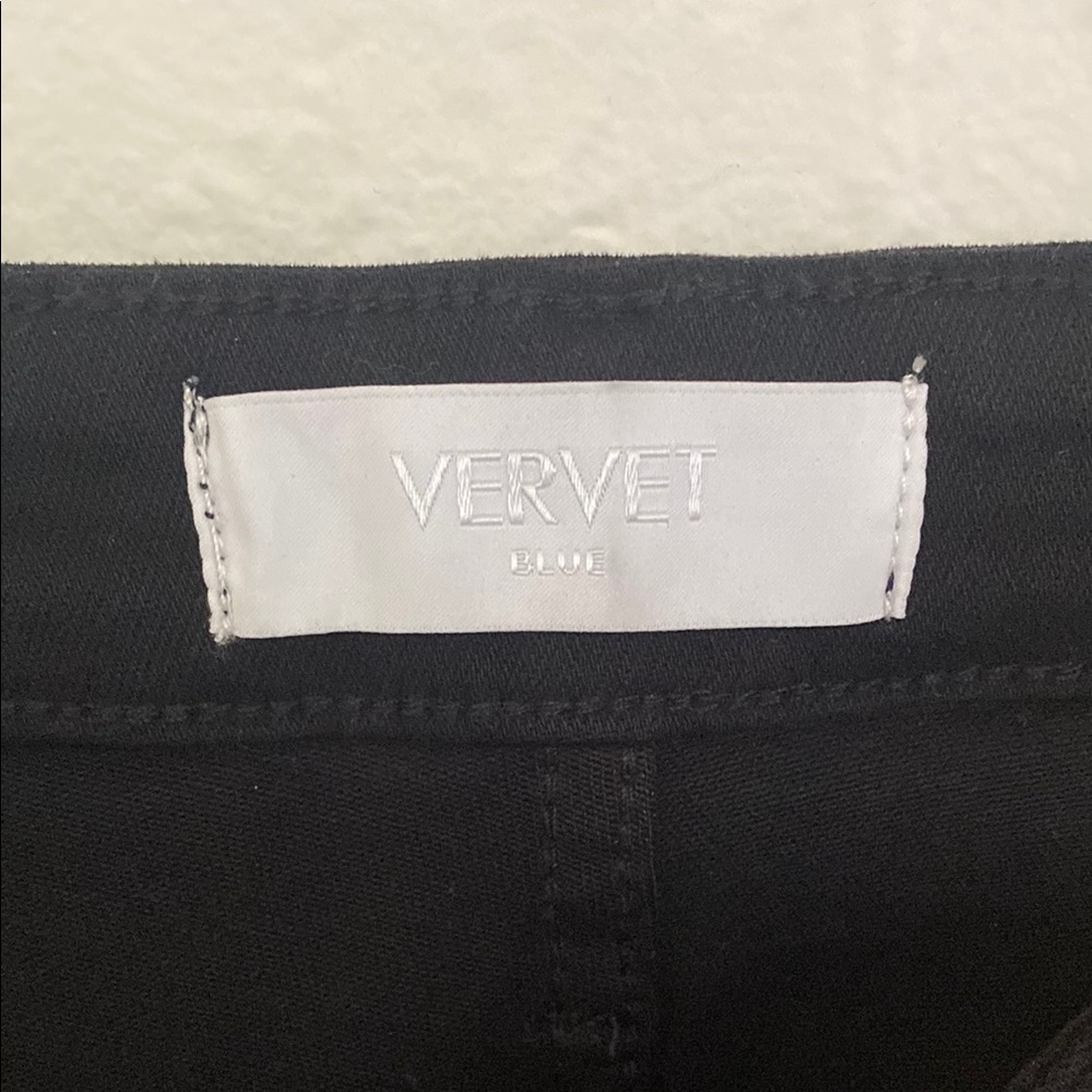 Vervet Olivia Black High Rise Wide Leg Women's Jeans - Picture 2 of 8